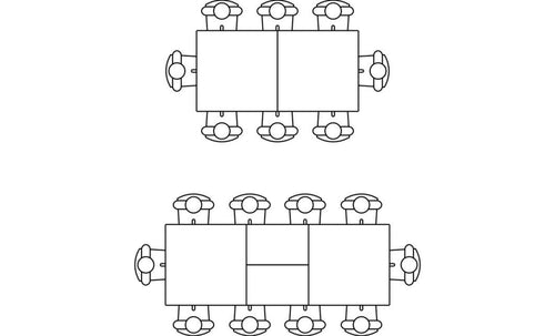 Masă extensibilă „CORIN”