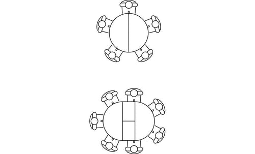 Masă extensibilă „DOBOK”
