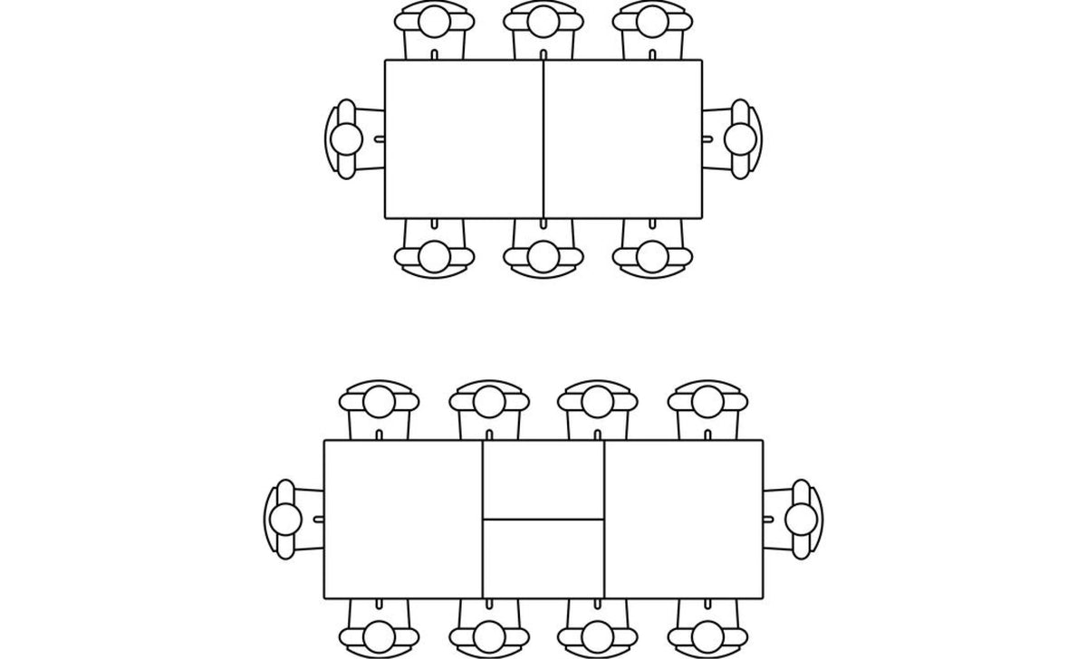 Masă extensibilă „CORIN”