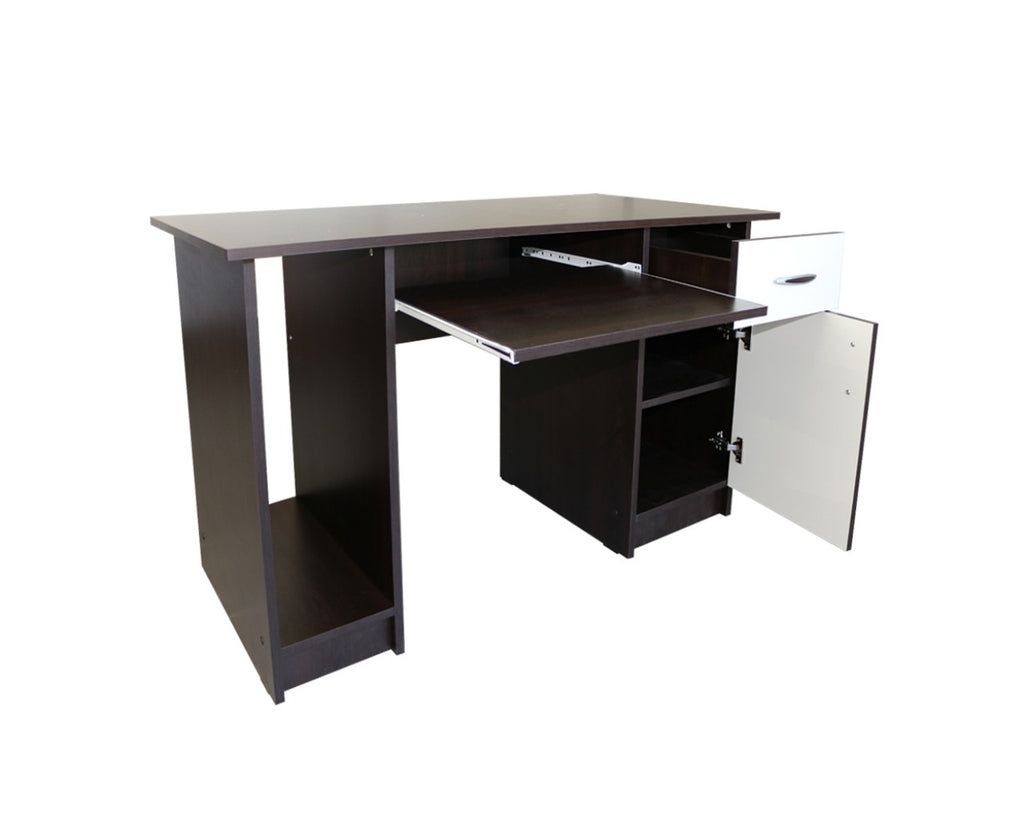 Birou Nero 1 usa si 1 sertar wenge cu fildes
