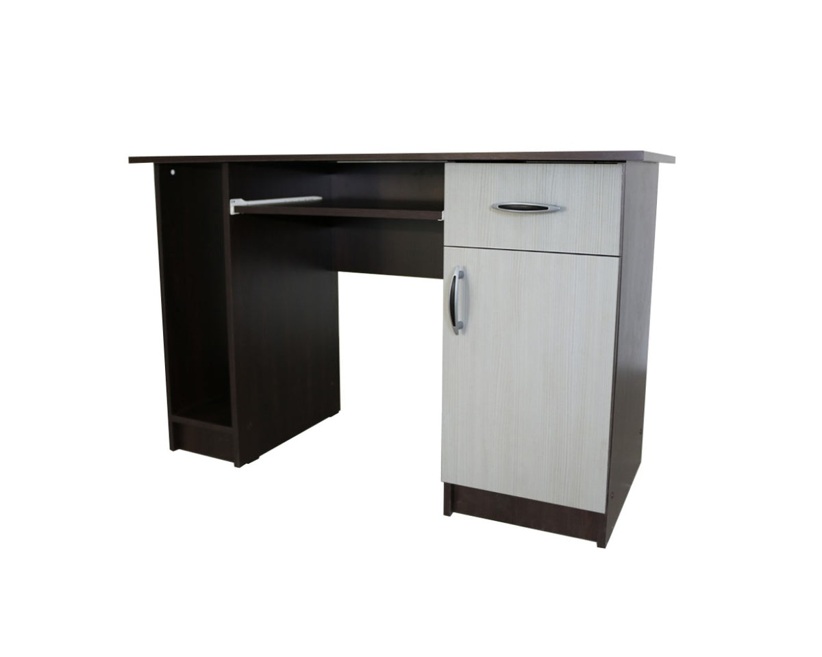 Birou Nero 1 usa si 1 sertar wenge cu ladin