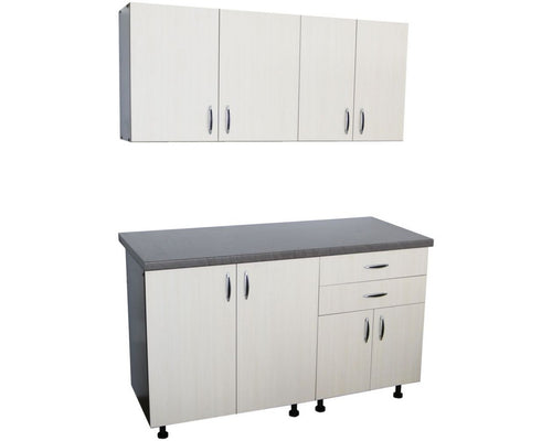 Bucatarie Sofia 1.4 metri cu blat imitatie beton