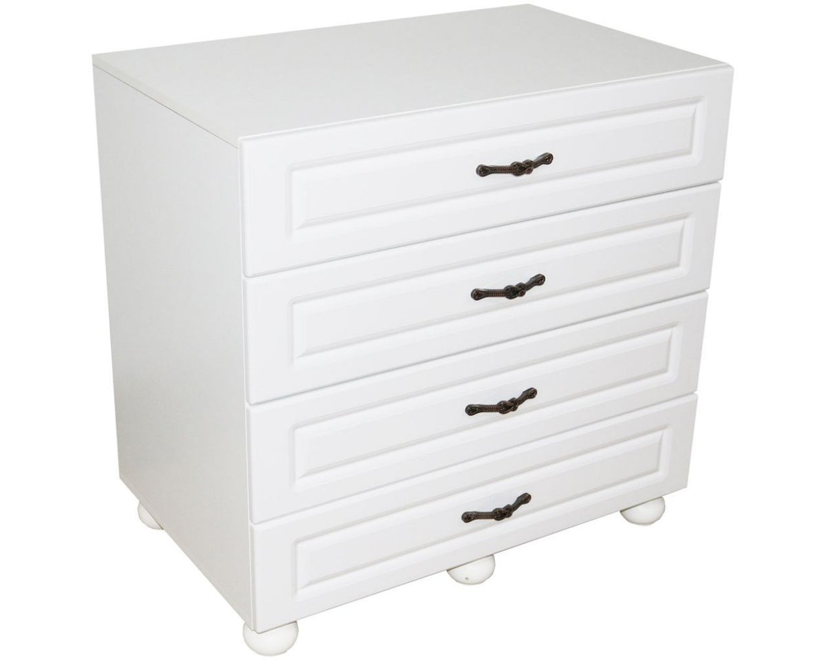 Comoda Dynasty Sonoma cu 8 sertare si blat MDF