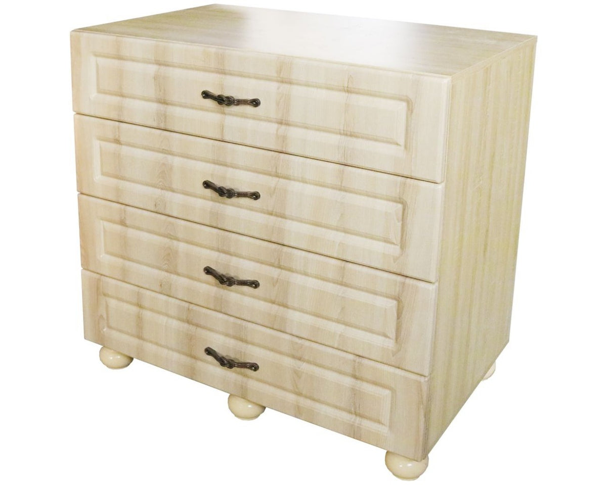 Comoda Dynasty Sonoma cu 4 sertare si blat MDF