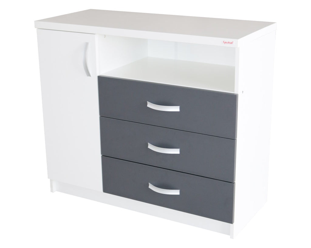 Dormitor Milano cu Pat Alb 160x200 cm