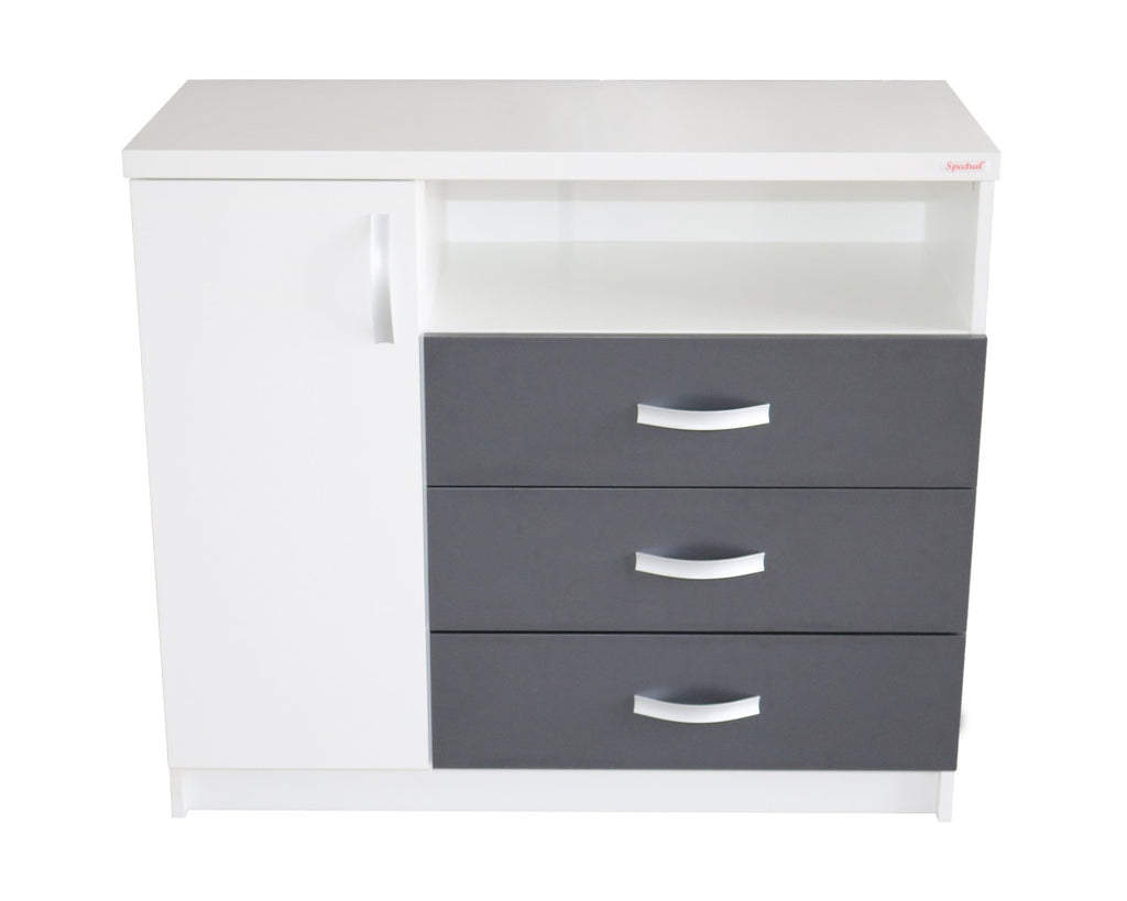 Comoda Milano wenge cu fildes