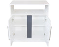 Comoda Verona Alb/Gri