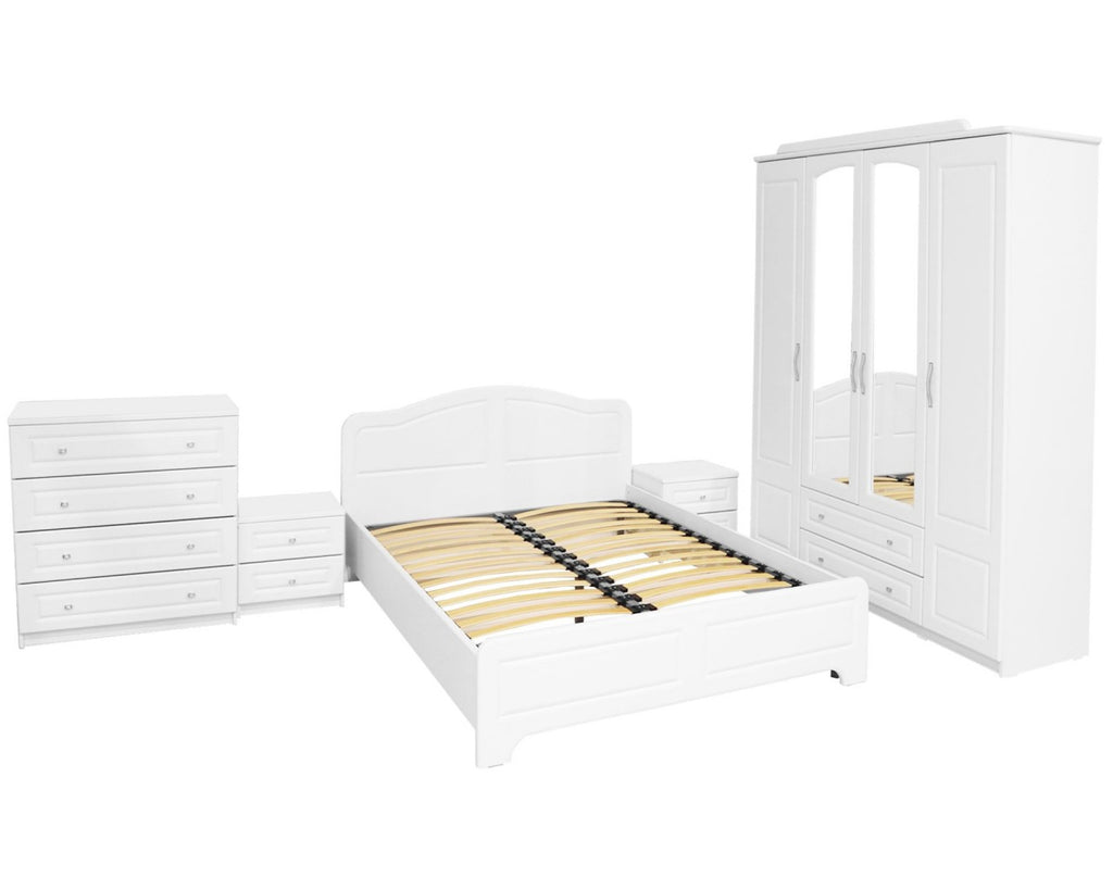 Dormitor Roma cu pat 140x200 cm