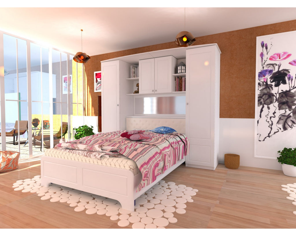 Dormitor Madrid MDF Alb