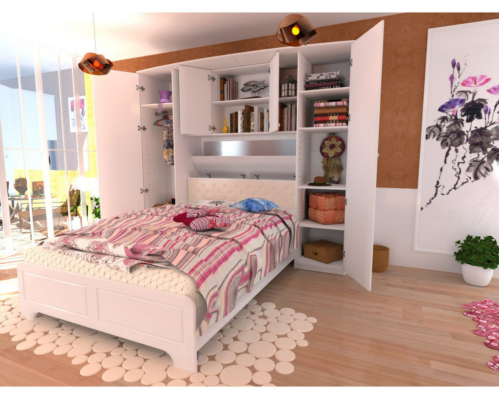 Dormitor Madrid MDF Alb