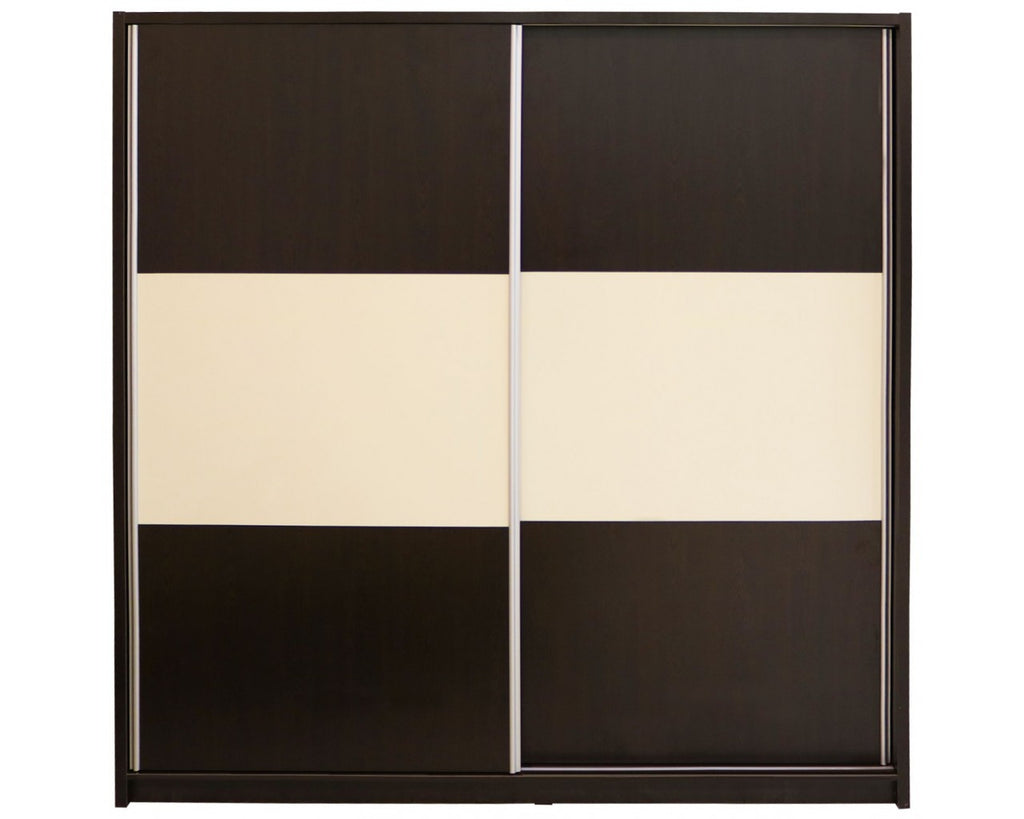 Dormitor Milano cu Pat Tapitat Wenge 140x200 cm
