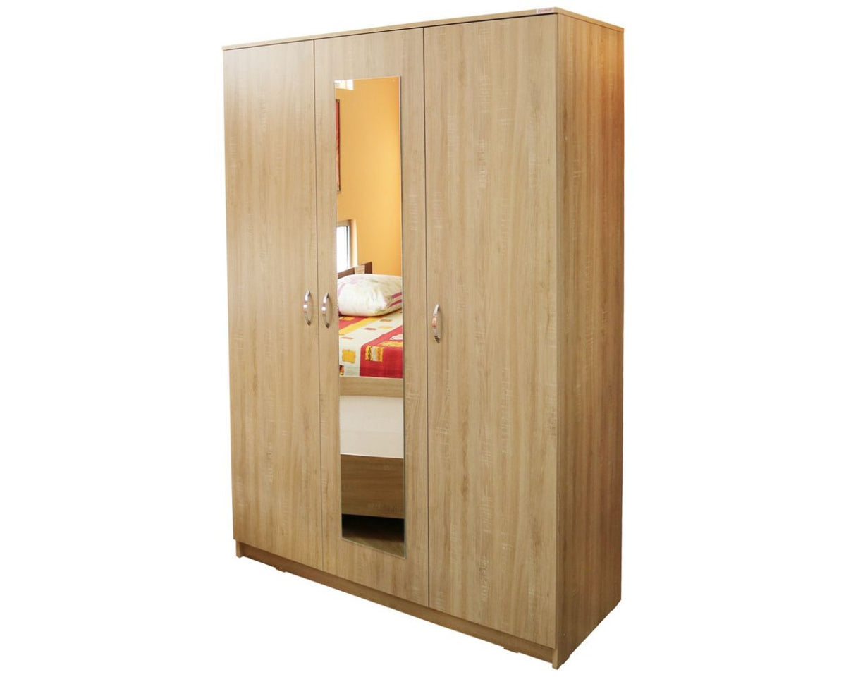 Dormitor Soft Sonoma cu pat 140x200 cm
