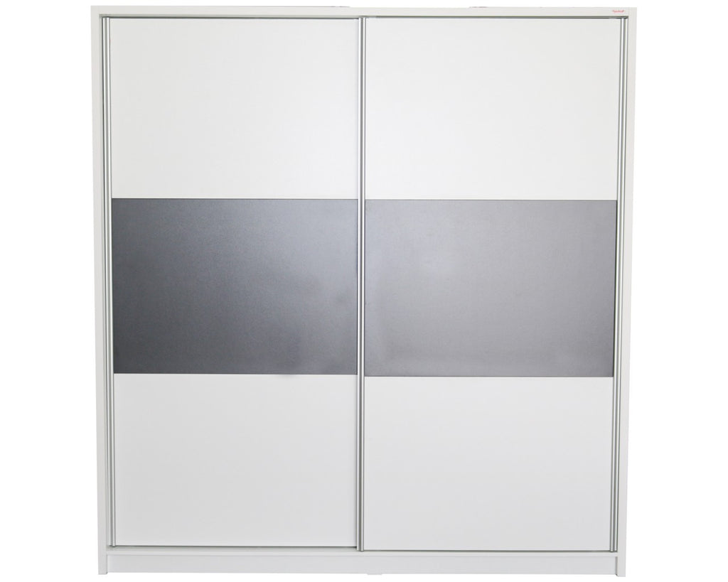 Dormitor Milano cu Pat Alb 160x200 cm