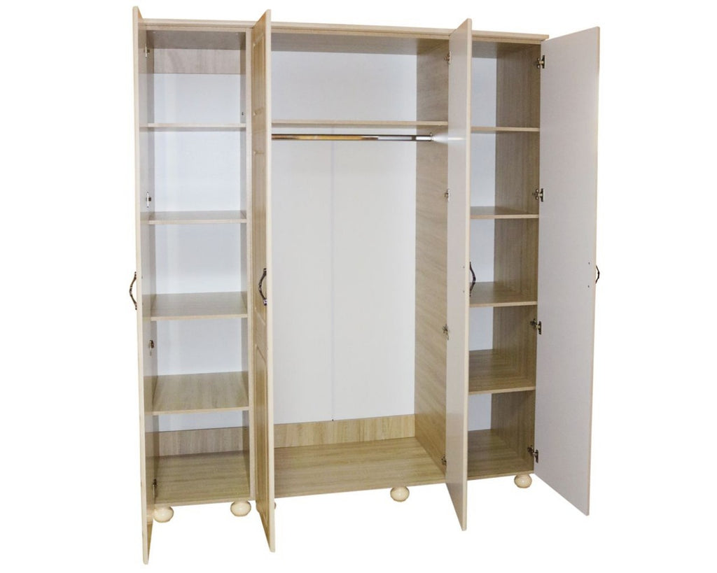 Dormitor Dynasty Sonoma cu pat 180x200 cm