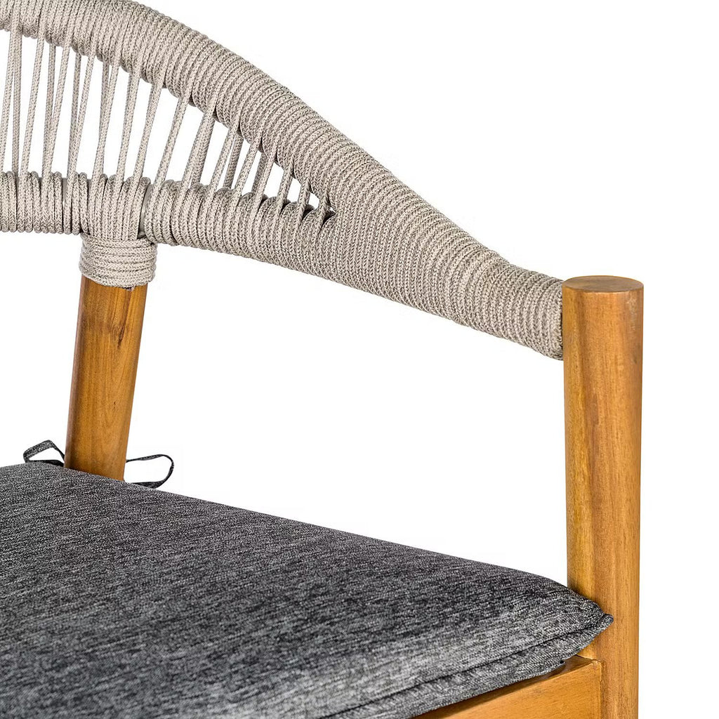 Set de 2 scaune de grădină NELLOO