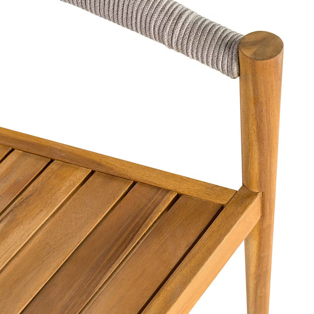 Set de 2 scaune de grădină NELLOO