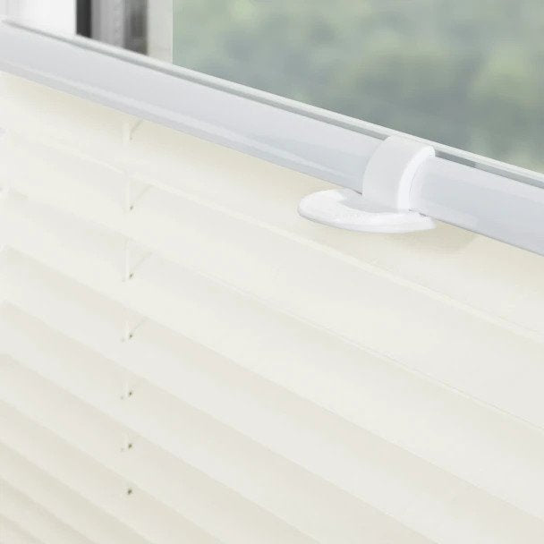 Jaluzea Klemmfix Colby, poliester - alba