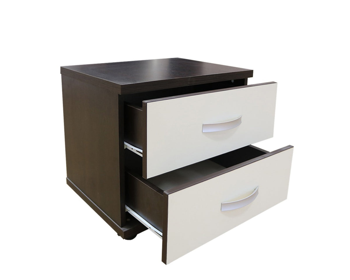Dormitor Laguna cu pat 160x200 cu lada Wenge cu Vanilie