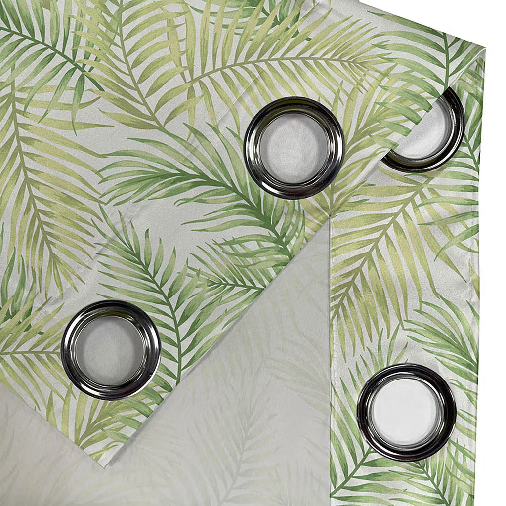 Draperii cu inele Palm Leaves 2 piese