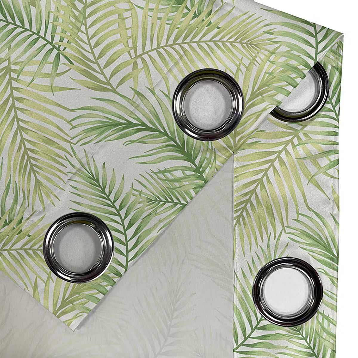 Draperii cu inele Palm Leaves 2 piese