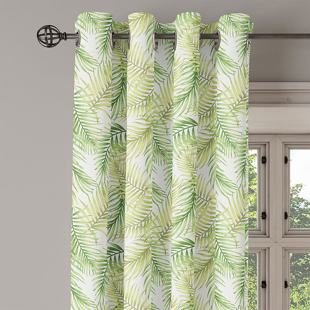 Draperii cu inele Palm Leaves 2 piese