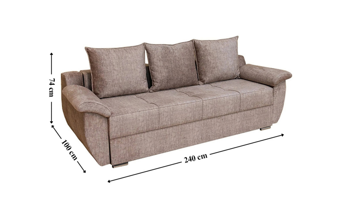 Canapea Extensibilă „Milano Bonell Mare”