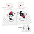 Lenjerie de pat pentru cuplu Mickey & Minnie Mouse