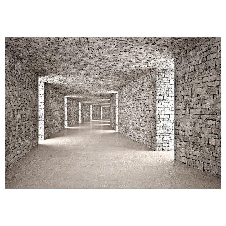 Fototapet Vlies, decor lemn hexagon, 0,52 m x 10,05 m x 0,02 m