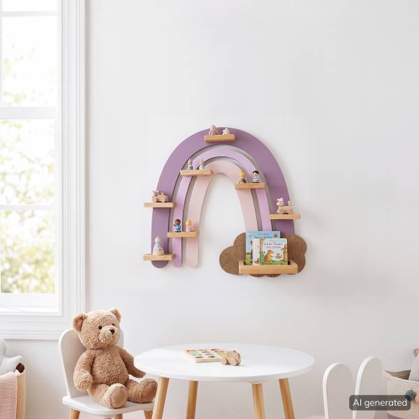 Raft de perete Lammi pentru figurine audio — Outlet Alba Iulia — fotografie de catalog