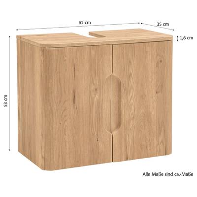 Dulap pentru lavoar WANDERY 60 cm — Outlet Alba Iulia — fotografie de catalog