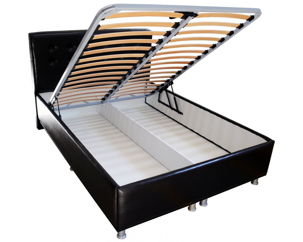 Dormitor Milano cu Pat Tapitat Wenge 140x200 cm