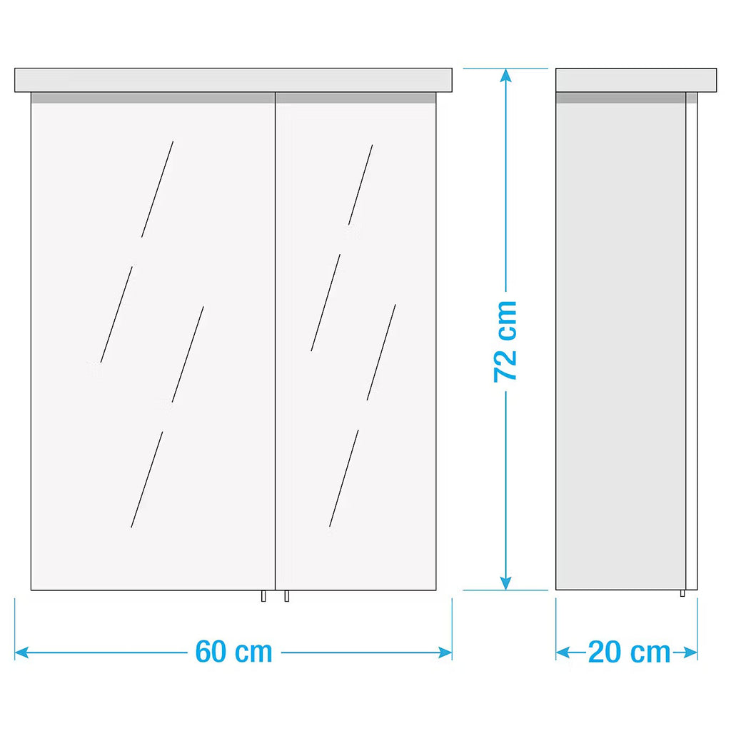 Dulap cu oglindă Quickset 963