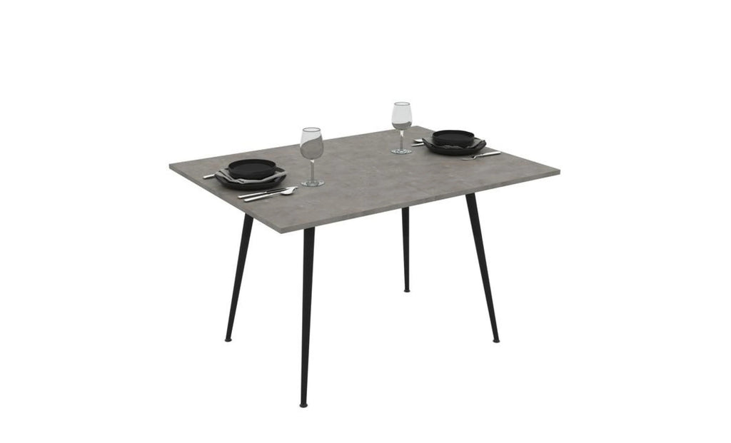 Masă Extensibilă „Lilis 120 cm Retro Stone”
