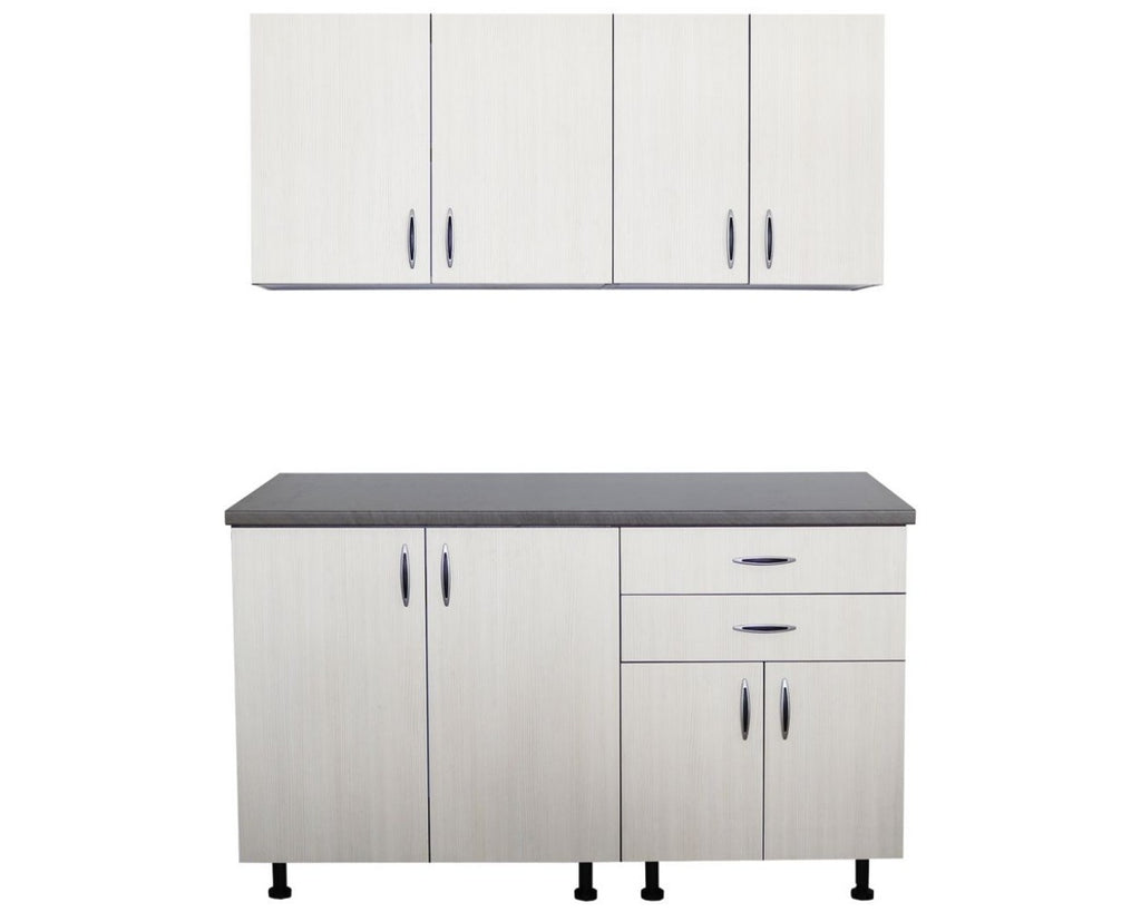 Bucatarie Sofia 1.4 metri cu blat imitatie beton