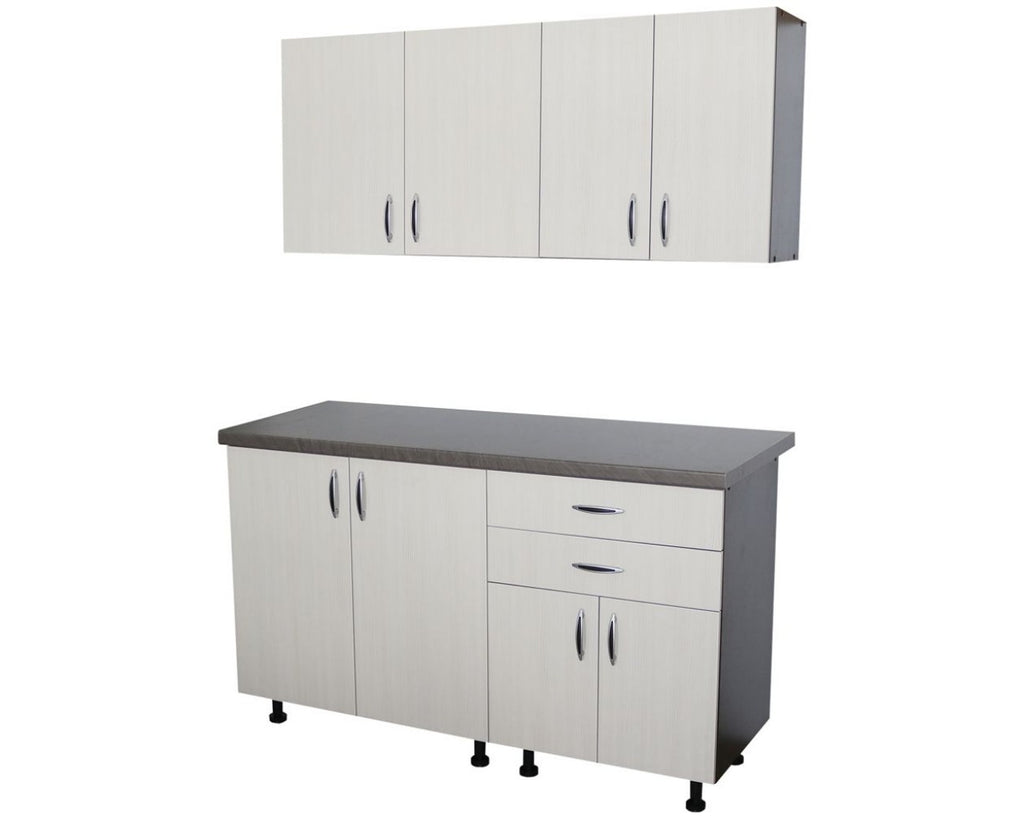 Bucatarie Sofia 1.4 metri cu blat imitatie beton