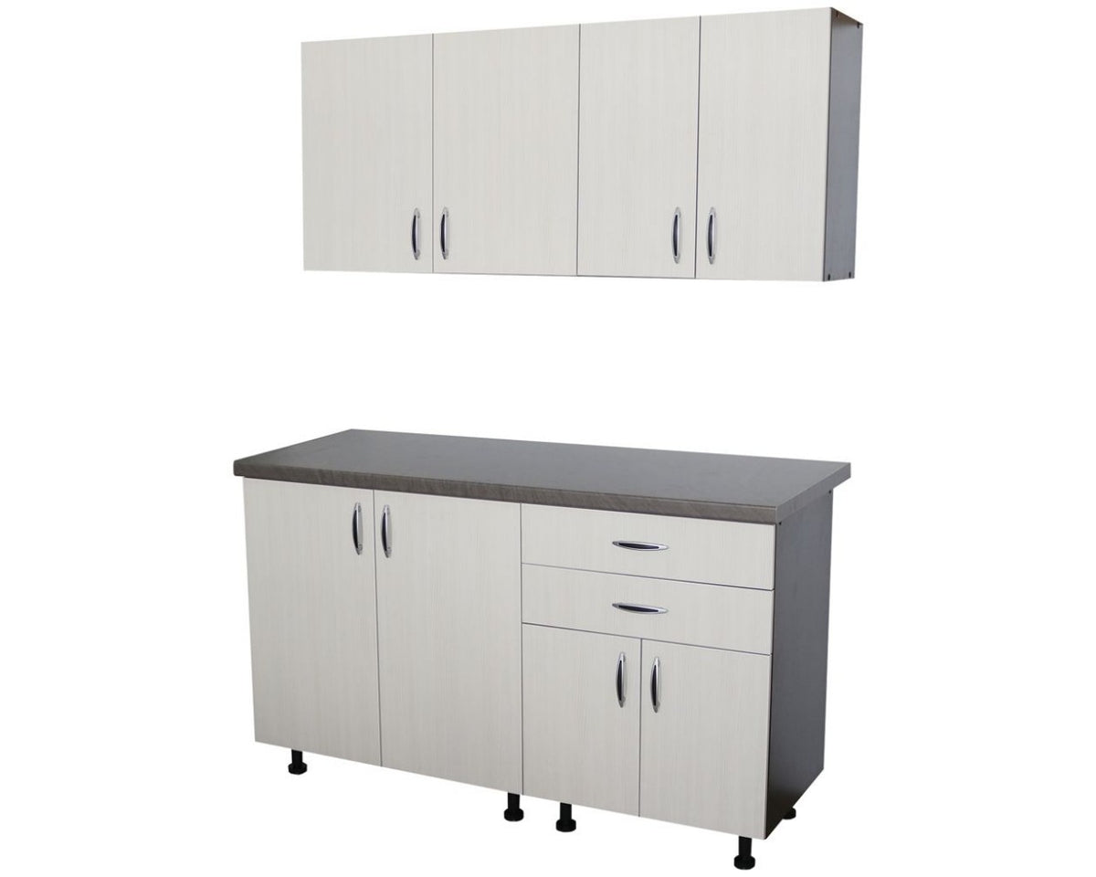 Bucatarie Sofia 1.4 metri cu blat imitatie beton