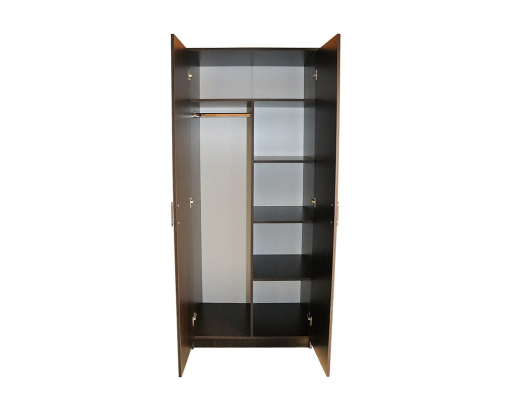 Dulap Soft 2 usi cu despartitor wenge