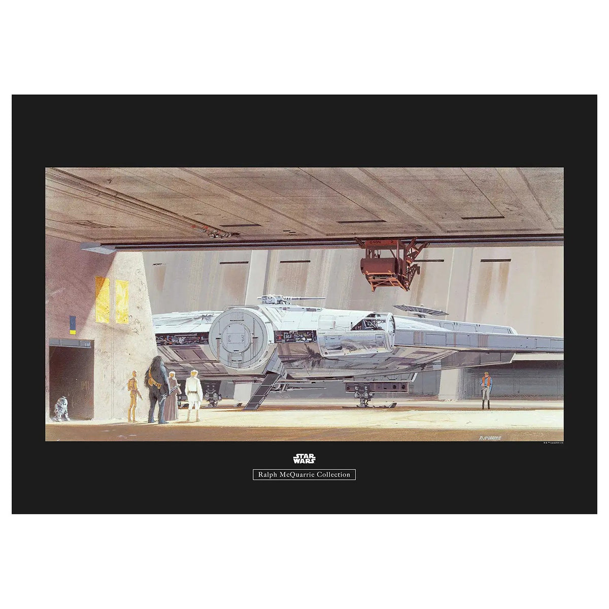 Tablou de perete „Star Wars Mos Eisley Hangar”