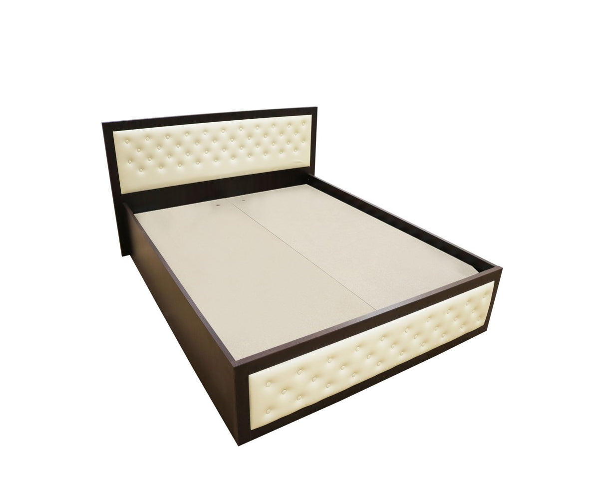 Dormitor Torino cu pat 140x200 cm wenge / ladin