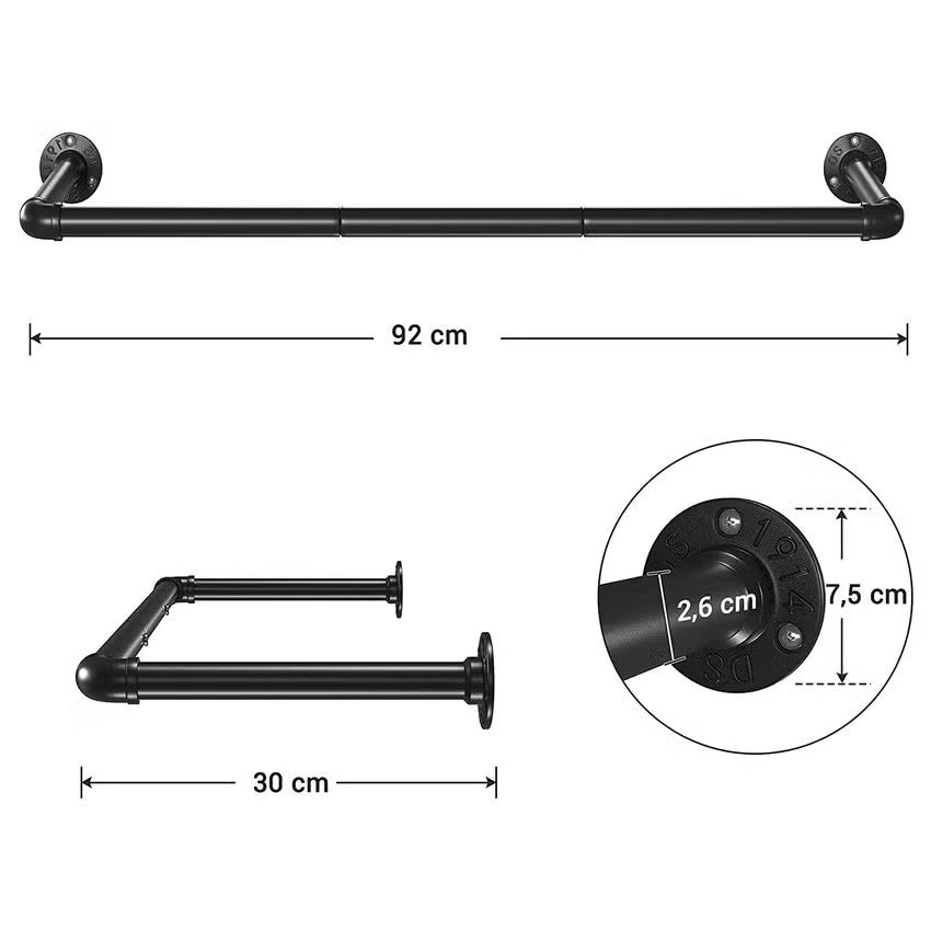 Set Cuier de Perete Wellsville (2 buc.)